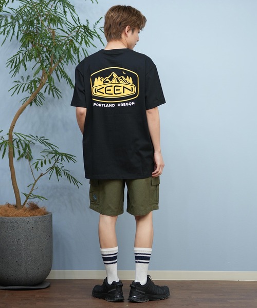 KEEN(キーン)の「【ムラサキスポーツ限定】KEEN/キーン 半袖Tシャツ バックプリント 吸汗速乾 1031504/1031505/1031506(Tシャツ/カットソー・メンズ・ホワイト/ブラック/セージグリーン・S/XL/L/M)」の9枚目の写真
