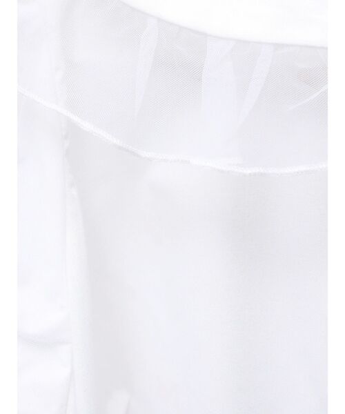 merry jenny（メリージェニー）の「チュールパフブラウス（シャツ/ブラウス・レディース・ブラック/オフホワイト/グレー・FREE）」の12枚目の写真