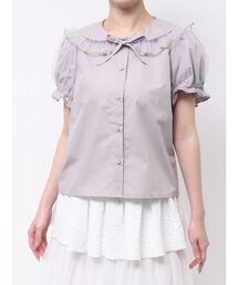 merry jenny | チュールパフブラウス(シャツ/ブラウス)