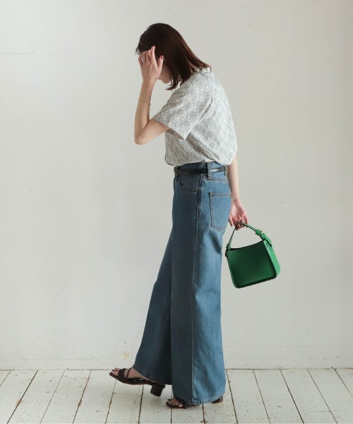 flow dot PT スタンドネックブラウス | NOMBRE IMPAIR