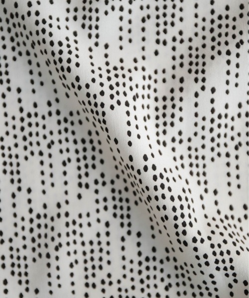 NOMBRE IMPAIR(ノンブルアンペール)の「flow dot PT スタンドネックブラウス(シャツ/ブラウス・レディース・ホワイト/ブラック・FREE)」の21枚目の写真