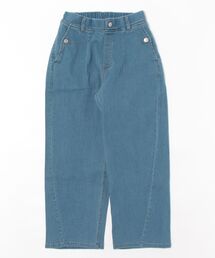 バルーンシルエットデニムパンツ股下63cm