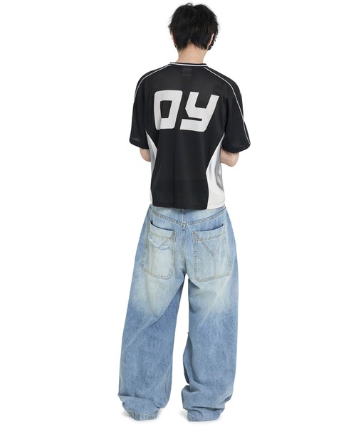 ★OY★94 SPORT ESSENTIAL CROPPED JERSEY - GREY★正規品/人気 OY/オーワイ』94 SPORT ESSENTIAL CROPPED JERSEY/94スポーツ