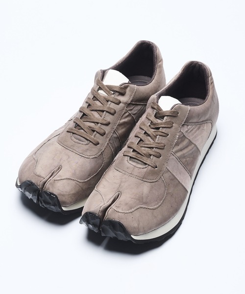 tabito(タビト)の「【REBIRTH PROJECT × tabito】 Tabi Trainer Airbag - Natural Dye 足袋スニーカー(tabito39)(スニーカー・メンズ・ブルー/ブラウン/ピンク・38/39/41/43/40/42)」の19枚目の写真