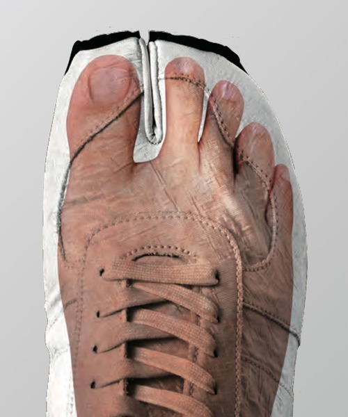 tabito(タビト)の「【REBIRTH PROJECT × tabito】 Tabi Trainer Airbag - Natural Dye 足袋スニーカー(tabito39)(スニーカー・メンズ・ブルー/ブラウン/ピンク・38/39/41/43/40/42)」の17枚目の写真