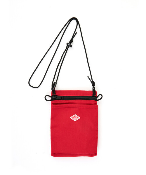 DANTON（ダントン）の「CANVAS SHOULDER POUCH〈SAINT-DOMINIQUE〉（ショルダーバッグ・レディース・ブラック/レッド/アイボリー/ライトブラウン/ブルー・-）」の6枚目の写真