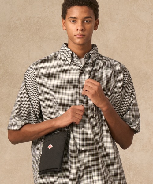 DANTON（ダントン）の「CANVAS SHOULDER POUCH〈SAINT-DOMINIQUE〉（ショルダーバッグ・レディース・ブラック/レッド/アイボリー/ライトブラウン/ブルー・-）」の22枚目の写真