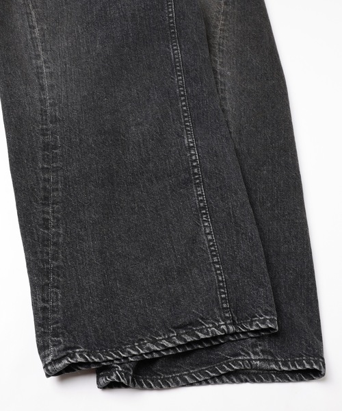 JIEDA（ジエダ）の「OVER RAP DENIM PANTS（デニムパンツ・メンズ・インディゴブルー/ブラック・2/1）」の15枚目の写真