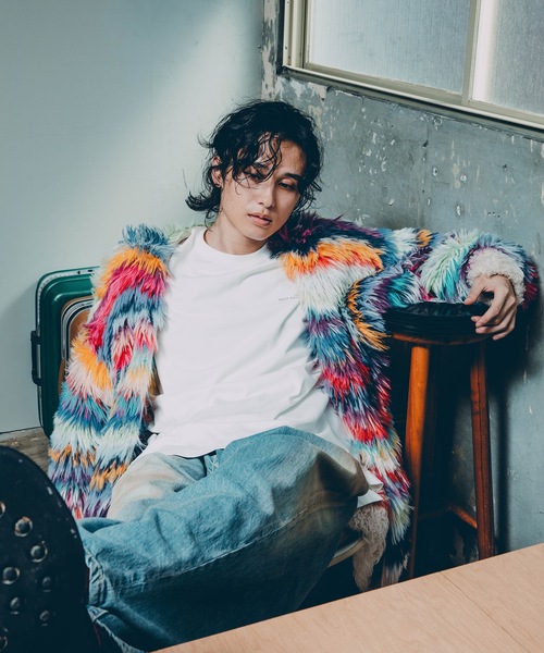 JIEDA（ジエダ）の「OVER RAP DENIM PANTS（デニムパンツ・メンズ・インディゴブルー/ブラック・2/1）」の21枚目の写真