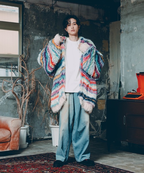 Jieda（ジエダ）の「OVER RAP DENIM PANTS（デニムパンツ）」 - WEAR