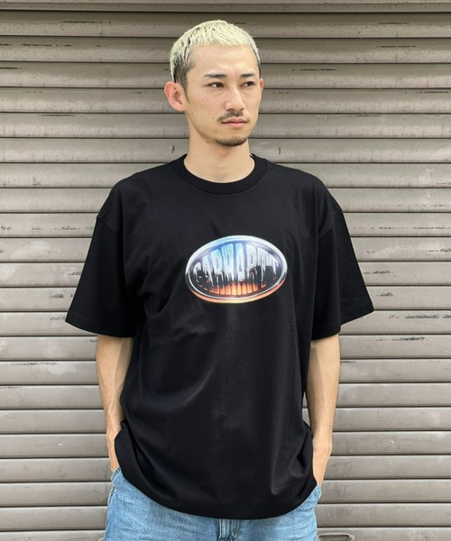 Carhartt WIP(カーハートダブリューアイピー)の「【Carhartt WIP】S/S BIG TIME T-SHIRT ビッグタイムティーシャツ(Tシャツ/カットソー・メンズ・ホワイト/ブラック・MEDIUM/LARGE/X-LARGE)」の2枚目の写真