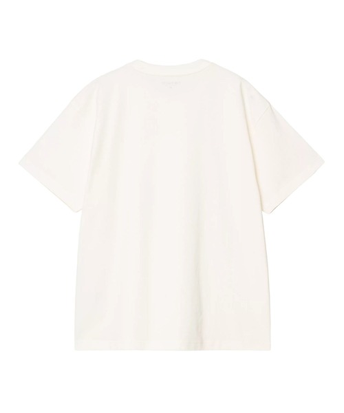 Carhartt WIP(カーハートダブリューアイピー)の「【Carhartt WIP】S/S BIG TIME T-SHIRT ビッグタイムティーシャツ(Tシャツ/カットソー・メンズ・ホワイト/ブラック・MEDIUM/LARGE/X-LARGE)」の3枚目の写真