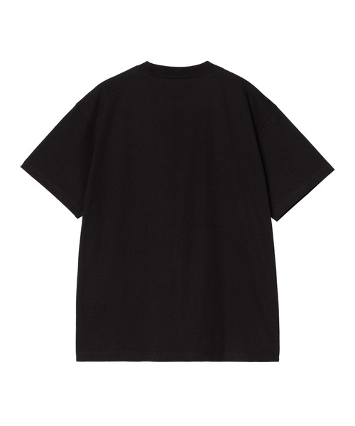 Carhartt WIP(カーハートダブリューアイピー)の「【Carhartt WIP】S/S BIG TIME T-SHIRT ビッグタイムティーシャツ(Tシャツ/カットソー・メンズ・ホワイト/ブラック・MEDIUM/LARGE/X-LARGE)」の4枚目の写真