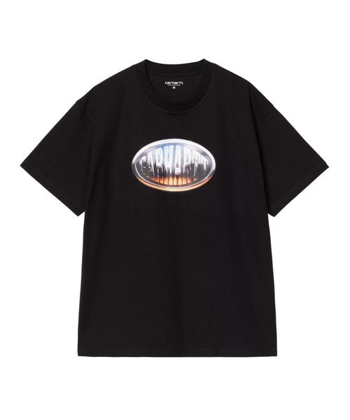 Carhartt WIP(カーハートダブリューアイピー)の「【Carhartt WIP】S/S BIG TIME T-SHIRT ビッグタイムティーシャツ(Tシャツ/カットソー・メンズ・ホワイト/ブラック・MEDIUM/LARGE/X-LARGE)」の6枚目の写真
