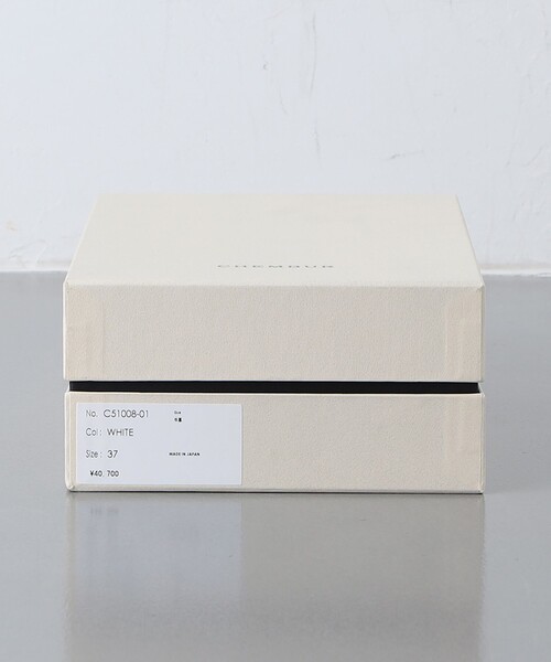 CHEMBUR（チェンバー）の「＜CHEMBUR＞ALM メリージェーン シューズ（バレエシューズ・レディース・ホワイト・36h/35h/37h/35/37/38/36）」の2枚目の写真