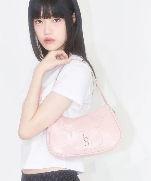 ★韓国人気★ ILLIGO レザーショルダーバッグ ILLIGO ショルダーバッグ バッグ 「日本未発売/WEB限定」ILLIGO