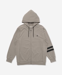 Hurley  | 【Hurley/ハーレー】水陸両用ラッシュフーディー　吸水速乾　UPF50+　ファントム　ラッシュパーカー　PHANTOM ICON OVRSZD FZ HOODIE(ラッシュガード)