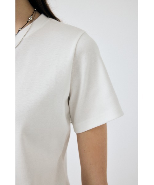 SUVIN GIZA PREMIUM POISE T-SHIRTS/NUDE BEIGE |