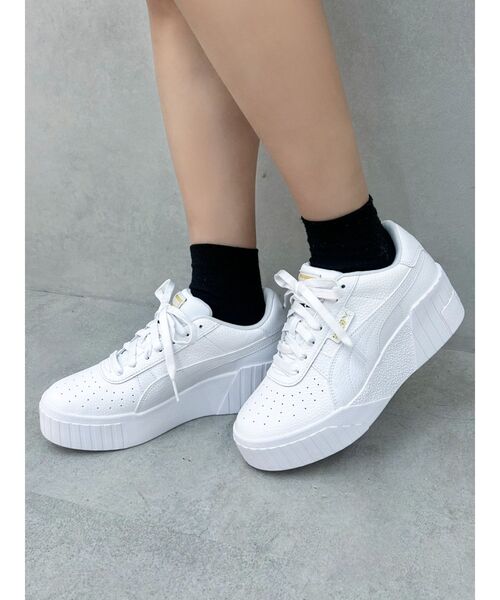 PUMA（プーマ）の「【PUMA】CALIウェッジウィメンズ（スニーカー・レディース・ホワイト・M/L）」の16枚目の写真