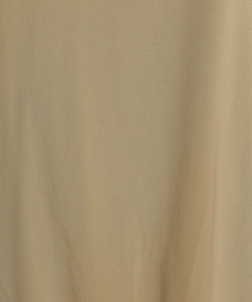 BARNYARDSTORM(バンヤードストーム)の「BARNYARDSTORM / GIZAコットンノースリプルオーバー【汗染み軽減】(Tシャツ/カットソー・レディース・ホワイト/ブラウン/ピンク/ベージュ/チャコールグレー・S/M)」の7枚目の写真