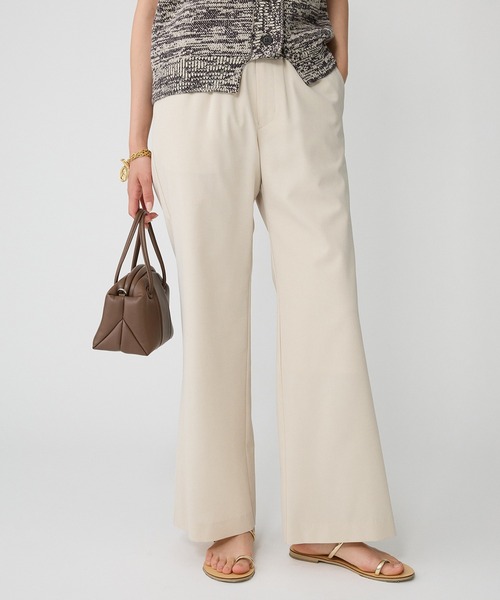 BABYLONE(バビロン)の「ウーリーライトストレートパンツ(その他パンツ・レディース・グレー/ブラック/ベージュ・36inch/38inch)」の3枚目の写真