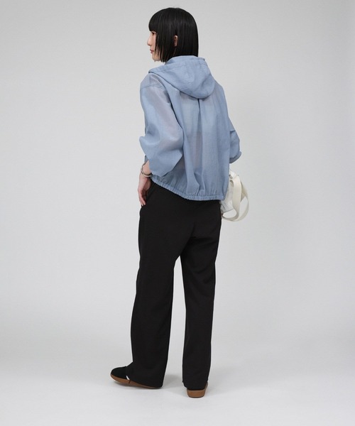 BABYLONE(バビロン)の「ウーリーライトストレートパンツ(その他パンツ・レディース・グレー/ブラック/ベージュ・36inch/38inch)」の18枚目の写真