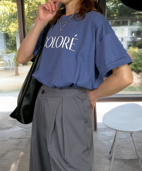 【23区Lサイズ】今季物！着心地最高♪涼しい！シルバーラメ半袖Tシャツ 42947_1_expand.jpg