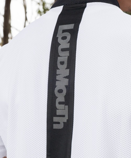 Loudmouth(ラウドマウス)の「【LOUDMOUTH/ラウドマウス】モックネックストレッチ半袖シャツ ゴルフ おしゃれなギフトに最適!(シャツ/ブラウス・メンズ・ホワイト/ブラック/梅/ライトイエロー・LL/LARGE/XX-LARGE/MEDIUM)」の12枚目の写真