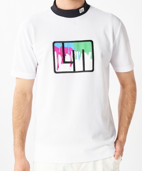 Loudmouth(ラウドマウス)の「【LOUDMOUTH/ラウドマウス】モックネックストレッチ半袖シャツ ゴルフ おしゃれなギフトに最適!(シャツ/ブラウス・メンズ・ホワイト/ブラック/梅/ライトイエロー・LL/LARGE/XX-LARGE/MEDIUM)」の18枚目の写真