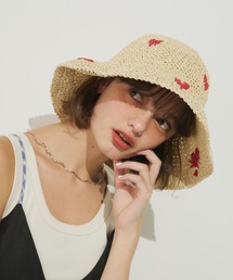 Unitage（ユニテージ）の「総刺繍ハット（キャップ）」