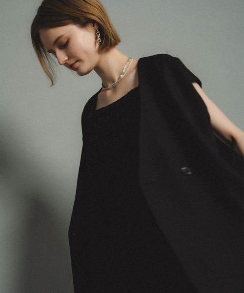 Rose race pencil dress（ドレス）｜et.UNiVER（エトユニベール）の