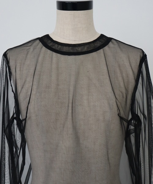 et.UNiVER（エトユニベール）の「Rose race pencil dress（ドレス