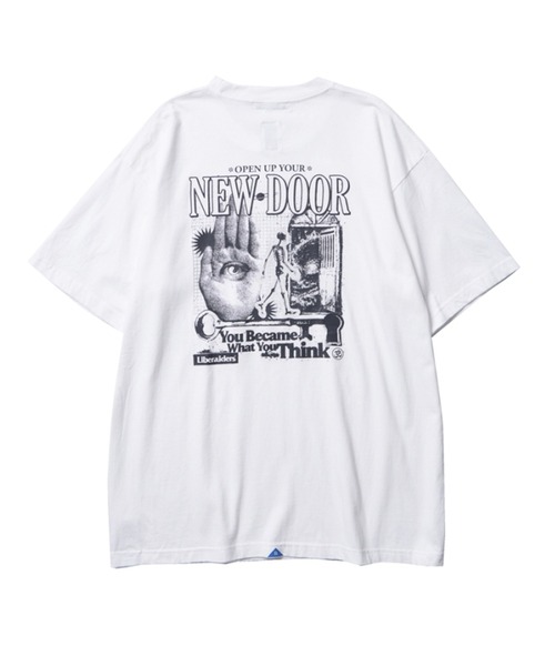 liberaiders RHC コラボ　Tシャツ　半袖　リベレイダース Liberaiders/リベレイダース NEW DOOR TEE Tシャツ（Tシャツ