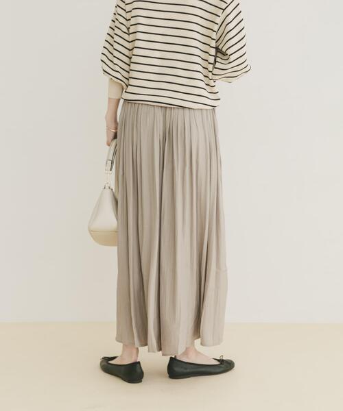 ITEMS URBANRESEARCH(アイテムズ アーバンリサーチ)の「イージーガウチョパンツ(その他パンツ・レディース・チャコールグレー/カーキ/グレー系その他/モカ・FREE)」の13枚目の写真