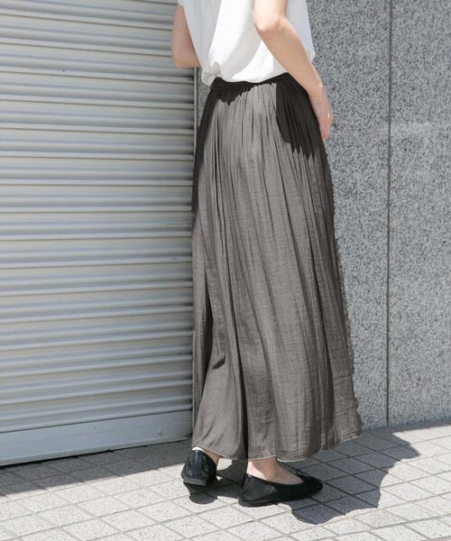 ITEMS URBANRESEARCH（アイテムズ アーバンリサーチ）の「イージーガウチョパンツ（その他パンツ・レディース・チャコールグレー/カーキ/グレー系その他/モカ・FREE）」の21枚目の写真