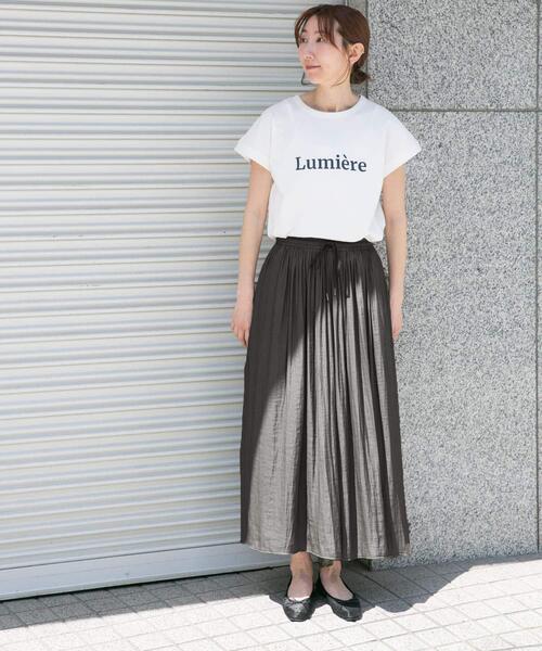 ITEMS URBANRESEARCH（アイテムズ アーバンリサーチ）の「イージーガウチョパンツ（その他パンツ・レディース・チャコールグレー/カーキ/グレー系その他/モカ・FREE）」の22枚目の写真