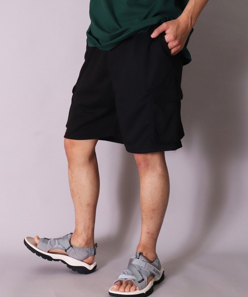 BAYBLO(ベイブロ)の「(DV)ダンボール ニット カーゴ ショートパンツ(カーゴパンツ・メンズ・ベージュ/ブラック/杢グレー/チャコール・M/XL/L)」の7枚目の写真