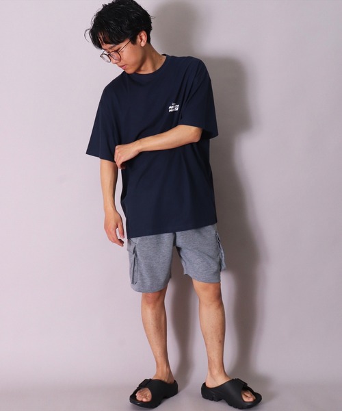 BAYBLO(ベイブロ)の「(DV)ダンボール ニット カーゴ ショートパンツ(カーゴパンツ・メンズ・ベージュ/ブラック/杢グレー/チャコール・M/XL/L)」の9枚目の写真