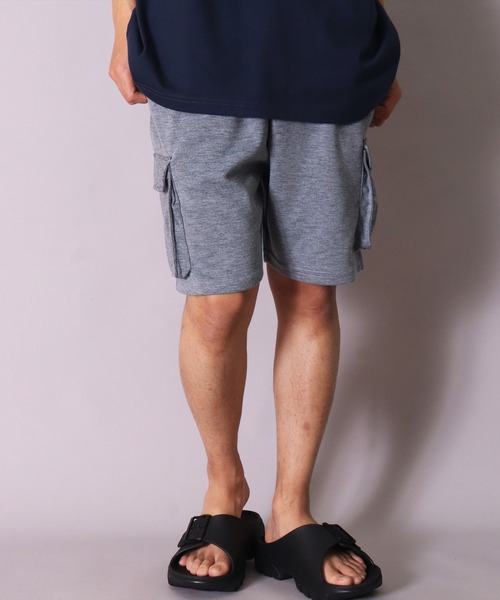 BAYBLO(ベイブロ)の「(DV)ダンボール ニット カーゴ ショートパンツ(カーゴパンツ・メンズ・ベージュ/ブラック/杢グレー/チャコール・M/XL/L)」の10枚目の写真