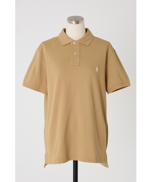 SHEL'TTER ORIGINAL（シェルターオリジナル）の「【POLO RALPH LAUREN】カスタム スリム フィット メッシュ ポロシャツ（シャツ/ブラウス・レディース・オフホワイト/ベージュ・MEDIUM）」の2枚目の写真