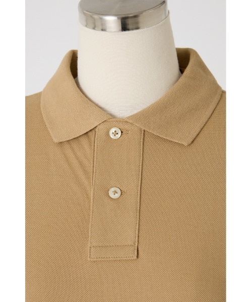 SHEL'TTER ORIGINAL（シェルターオリジナル）の「【POLO RALPH LAUREN】カスタム スリム フィット メッシュ ポロシャツ（シャツ/ブラウス・レディース・オフホワイト/ベージュ・MEDIUM）」の13枚目の写真
