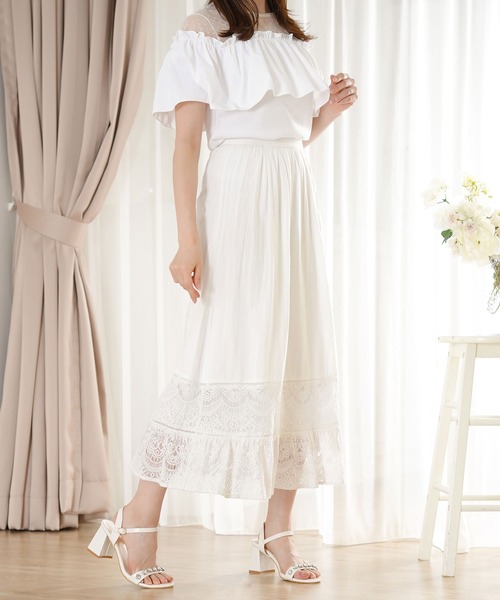 Prima Scherrer(プリマシェレル)の「シアードットコンビ フリル カットソー Prima Scherrer(Tシャツ/カットソー・レディース・ブラック/ホワイト・S/M)」の8枚目の写真