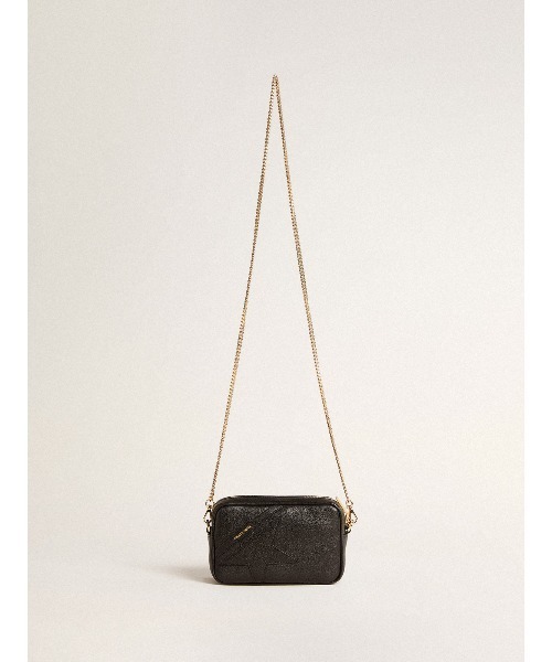 GOLDEN GOOSE(ゴールデングース)の「Star Bag ミニ レザー(ブラック) トーン・オン・トーンスター(ショルダーバッグ・レディース・ブラック・U)」の2枚目の写真