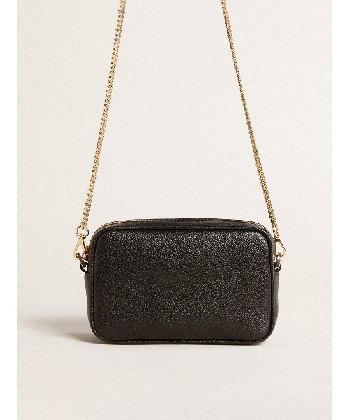 GOLDEN GOOSE(ゴールデングース)の「Star Bag ミニ レザー(ブラック) トーン・オン・トーンスター(ショルダーバッグ・レディース・ブラック・U)」の4枚目の写真