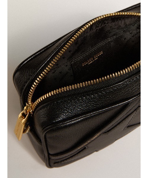 GOLDEN GOOSE(ゴールデングース)の「Star Bag ミニ レザー(ブラック) トーン・オン・トーンスター(ショルダーバッグ・レディース・ブラック・U)」の5枚目の写真