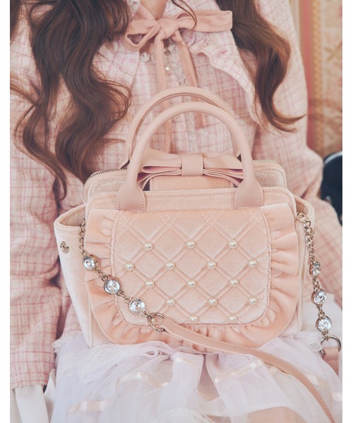 mellfy memory(メルフィーメモリー)の「Eternity love mellfy bag(ショルダーバッグ・レディース・ホワイト/ベビーピンク/ピンク/ピンク系その他/ピンク系/ブラック系・FREE)」の18枚目の写真