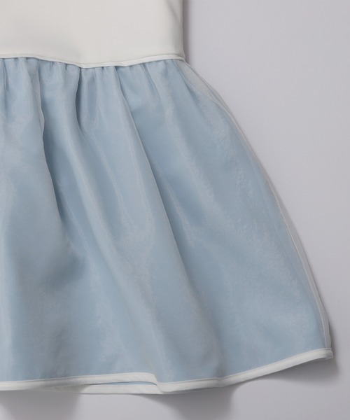 Fit more(フィットモア)の「バイカラーオーガンジーペプラムトップス(その他トップス・レディース・ブルー/ネイビー/ホワイト・FREE)」の17枚目の写真