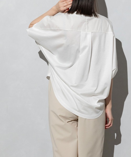 MARECHAL TERRE（マルシャルテル）の「コンビネーショントップス（Tシャツ/カットソー・レディース・ブラック/オフホワイト/ブラック×ホワイト/ネイビー×ホワイト・MEDIUM）」の20枚目の写真