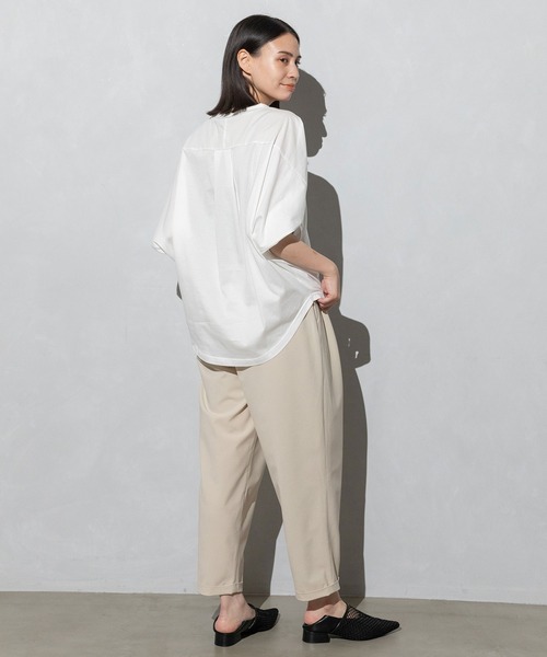 MARECHAL TERRE（マルシャルテル）の「コンビネーショントップス（Tシャツ/カットソー・レディース・ブラック/オフホワイト/ブラック×ホワイト/ネイビー×ホワイト・MEDIUM）」の19枚目の写真