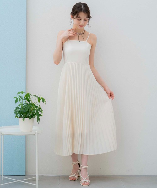 NOELA(ノエラ)の「ジレ×キャミワンピースセット(ワンピース・レディース・グレー/オフホワイト・S/M)」の11枚目の写真